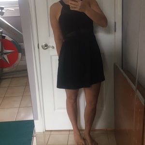 Black cocktail dress